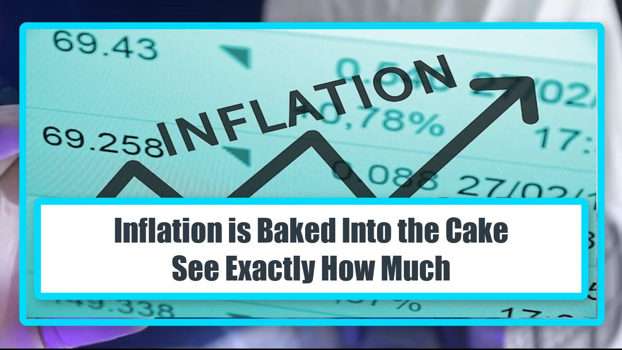 Inflation is Baked Into the Cake - See Exactly How Much