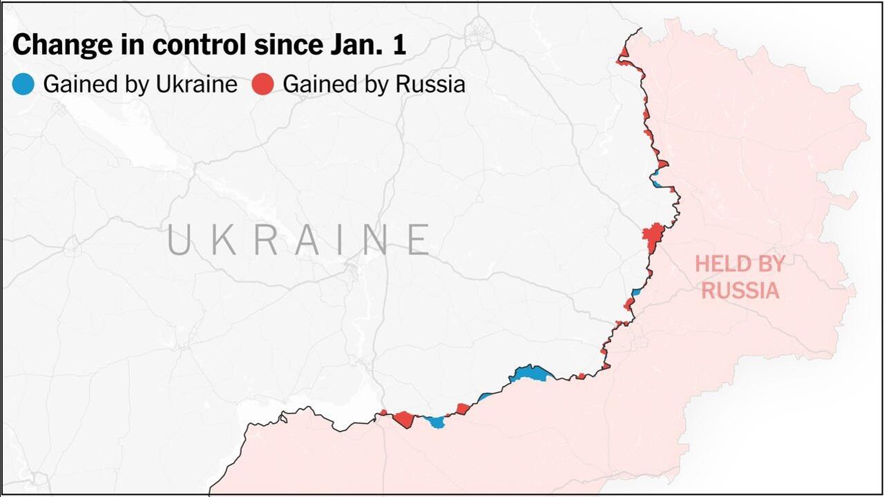 Ukraine Russia War Map